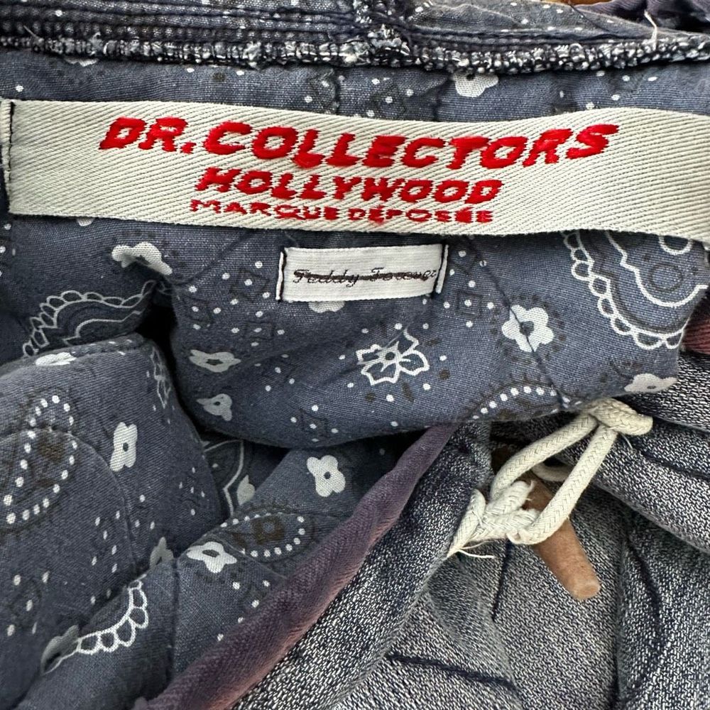 Free People by Dr. Collectors Reversible Denim Windbreaker - Picture 15 of 16